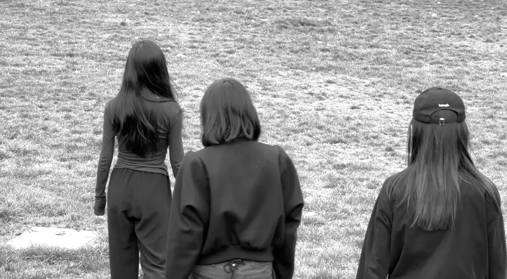 Film still from “The Thing That Almost Touched Us”